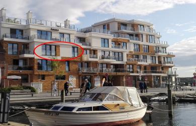 Lage_des_Apartments_innerhalb_der_Anlage_am Yachthafen_Waren_Müritz